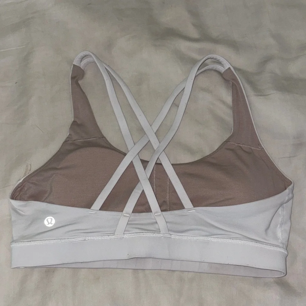 lululemon athletica Light Gray Sports Bra - Picture 2 of 2